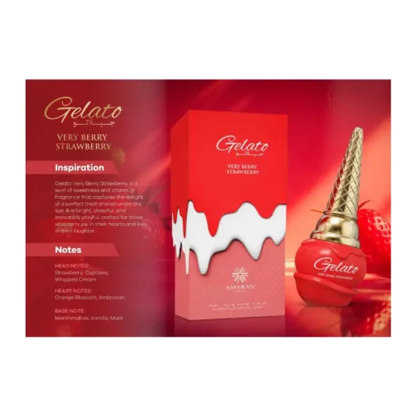 عطر جيلاتو فيري بيري ستروبيري من امران
